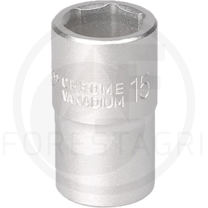 Zásuvný klíč 1/2" 6-úhelný - 15