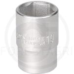 Zásuvný klíč 1/2" 6-úhelný - 19