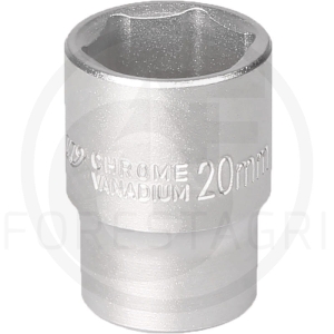 Zásuvný klíč 1/2" 6-úhelný - 20