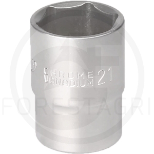 Zásuvný klíč 1/2" 6-úhelný - 21