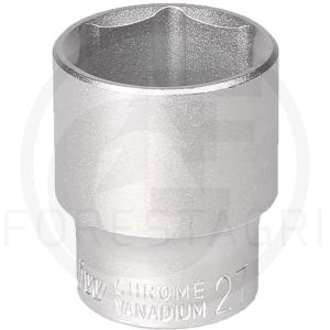 Zásuvný klíč 1/2" 6-úhelný - 27