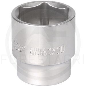 Zásuvný klíč 1/2" 6-úhelný - 30