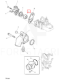uszczelka, seal, Dichtung, těsnění, Tarpiklis - F055761