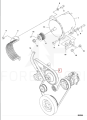 pasek klinowy, V-belt, Keilriemen, Klínové řemeny, V formos diržas - R500385
