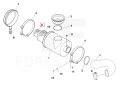 filtr powietrza, air filter, Luftfilter, vzduchový filtr, oro filtras - SA16127 - F434395 (zamiennik)