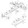 sworzeń rozprężny, expander pin, Spreizstift, rozšiřovací čep, išplėtimo kaištis - F624104 F700731 EXP