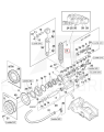 sprężyna kółka pomiarowego, measuring wheel spring, Messradfeder, měřící pružina kola, matavimo rato spyruoklė - F065142 (zamiennik)