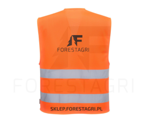 Výstražná vesta se dvěma vodorovnými páskami r. XXL/XXXL